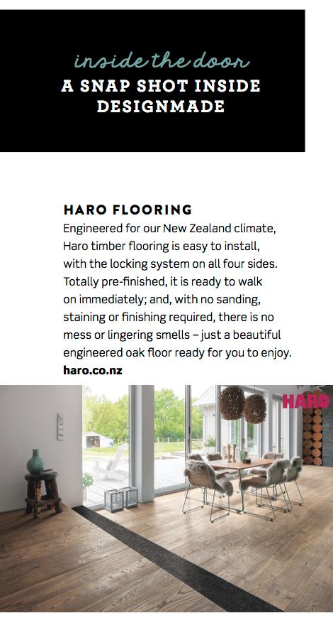 HARO Flooring New Zealand @ DESIGNMADE