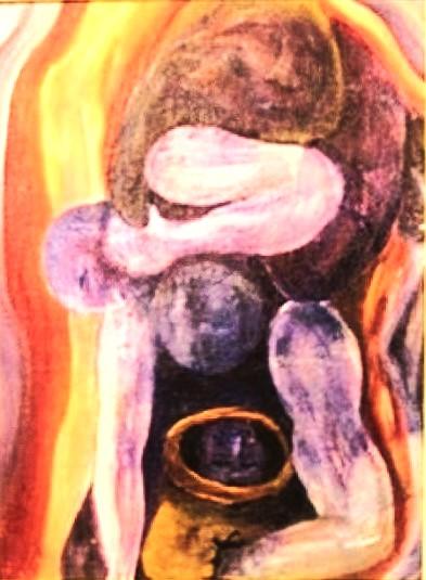 ''Lateralus'', acrylics on canvas (sold)