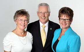 Anne, John, Kathie