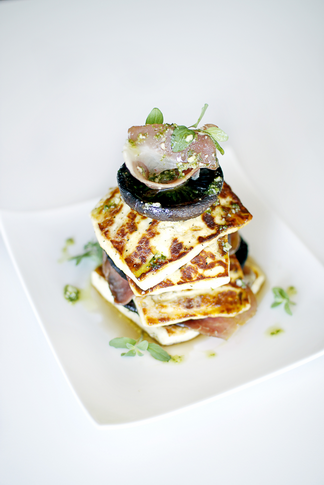 Halloumi Stack