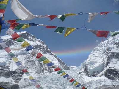 Everest raindbow - yesterday