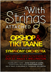 OPSHOP and Tiki Taane poster