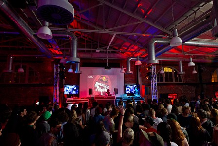 The venue at the Red Bull Thre3Style in Wellington, New Zealand.