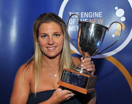 Black Sticks player and second-year Bachelor of Sport and Exercise student  Gemma Flynn is 2012 Massey Albany BNZ Sportswoman of the Year.