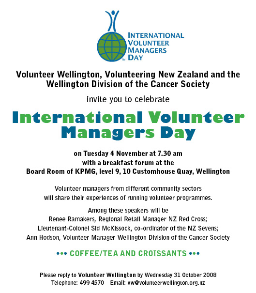 International Volunteer Managers Day Celebration