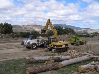 Finding the 22,700 cubic metres of silt