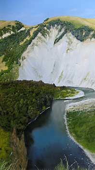 New Zealand landscapes exhibition by Andrew Ross