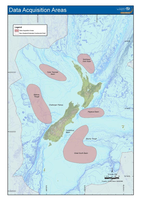 Areas to be surveyed this summer.