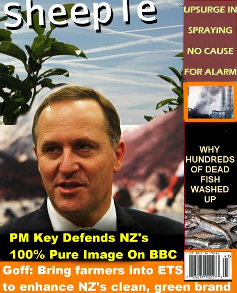 The Sheeple Magazine Cover For Kiwis
