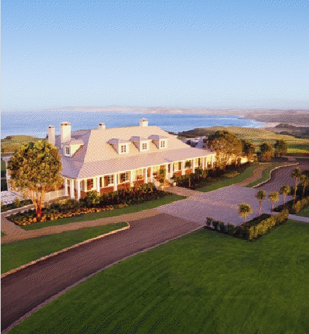The Lodge at Kauri Cliffs near the Bay of Islands
