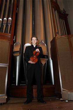 Joseph Spacek - 2009 Michael Hill International Violin Winner, photo credit Simon Darby