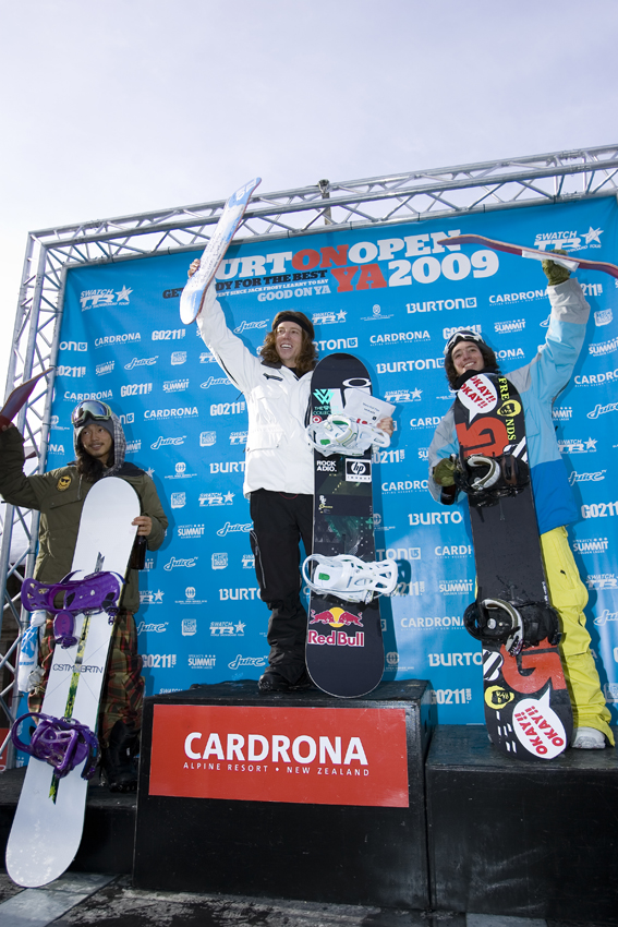 Mens podium