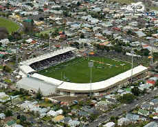 Aerial View of McLean Park Upgrade 2009.