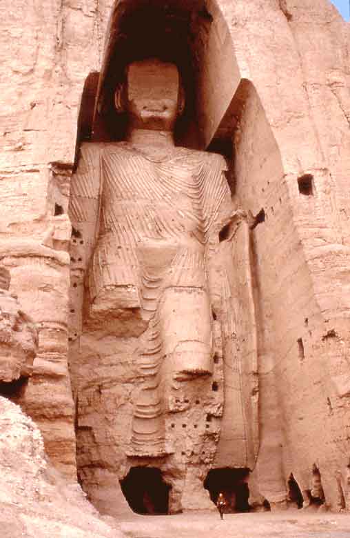 Buddha statues in Bamiyan province 