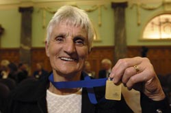 Casina (Sien) Van Der Veeken of Whangarei has won the Sport & Recreation New Zealand (SPARC) Medal 