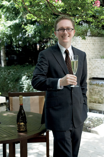 Christian Holthausen, International Communications Director for Maison Piper-Heidsieck