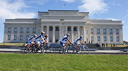 The University of Auckland Museum Criterium will hopefully become an anticipated event on the cycling circuit.