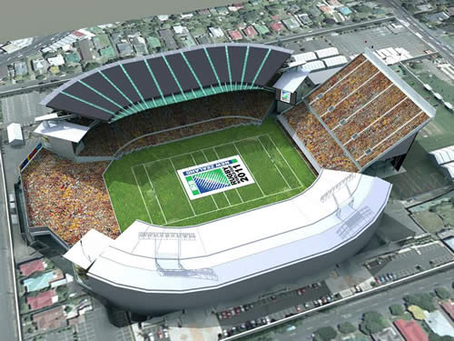 Proposed Redesign of Eden Park for the Rugby World Cup in 2011