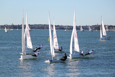 NZL Sailing Team at a team launch in Auckland. 