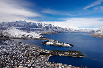 Queenstown in winter