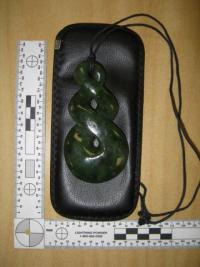 Greenstone pendant