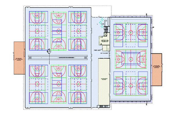 Indoor Recreation Centre plans