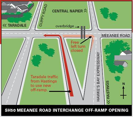Meeanee road interchange