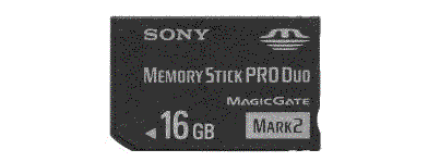 16GB Memory Stick PRO Duo Media