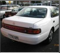 A Toyota Camry Sedan similar to that driven by MILLER yesterday. The car being sought is silver in colour.