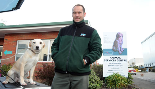 Les Dalton, animal services manager.