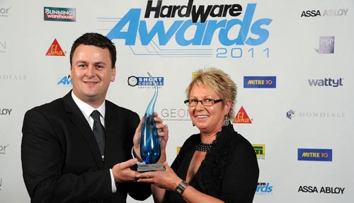 Mitre 10 Mega Petone were big winners at last month's Hardware Awards taking out the Retail Store of the Year (over 4,000m2) category.