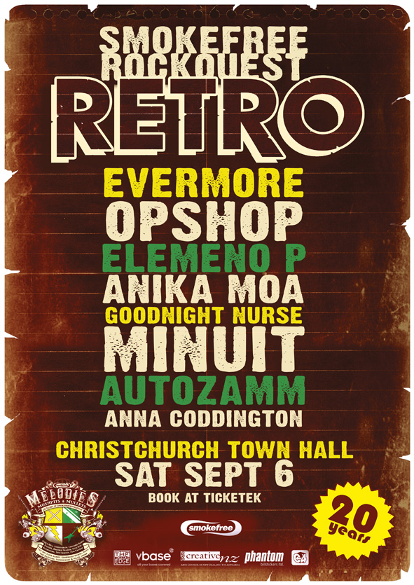 Smokefreerockquest Retro Concert, Celebrating 20 Years