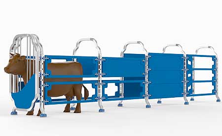 Charlotte Pedersen's Hoofcare Modular Treatment Unit design.