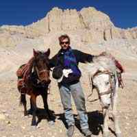 Professor David Raubenheimer in the Himalayas