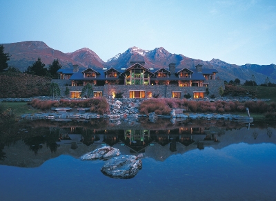 Blanket Bay Lodge, Queenstown - awesome alpine scenery