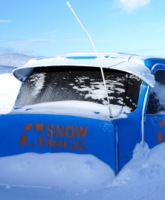 Under the snow at Snow Park NZ, Wanaka